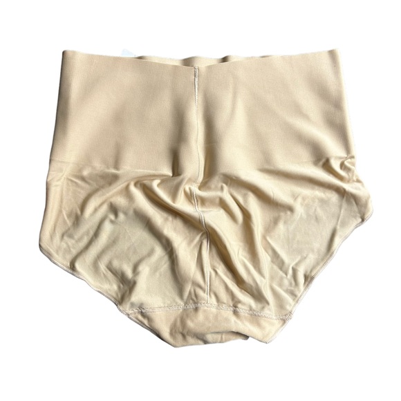 MAIDENFORM style DM0051 nude no pinch shaping waistband shapewear panty brief - Picture 3 of 3